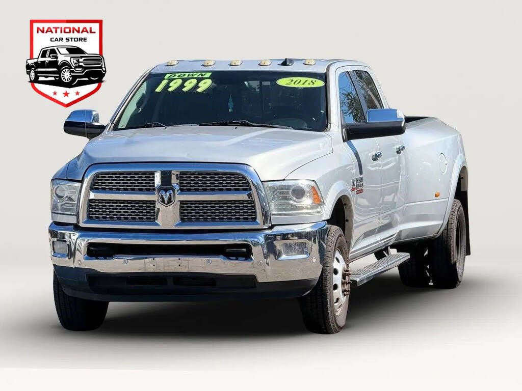 2018 RAM 3500 Laramie Crew Cab LB DRW 4WD