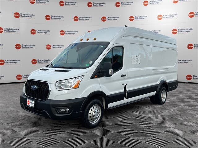 2021 Ford Transit Cargo 350 HD 10360 GVWR High Roof Extended LB DRW RWD
