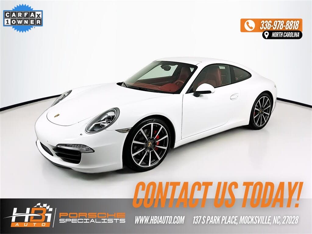 2013 Porsche 911 Carrera S Coupe RWD