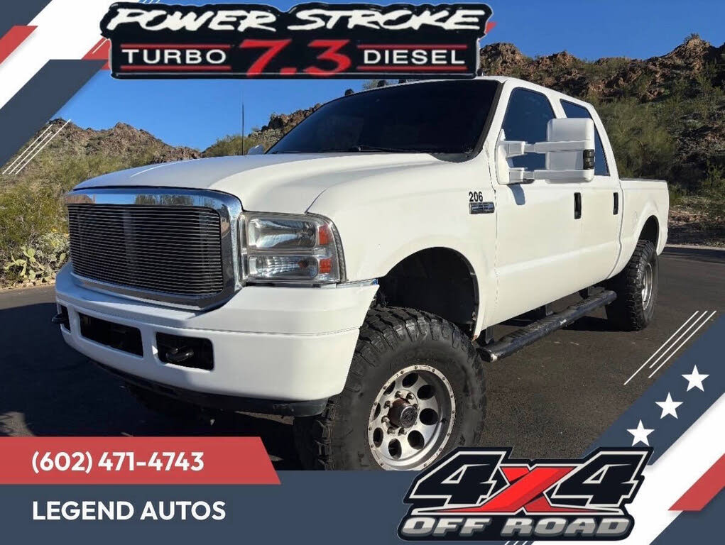 2002 Ford F-250 Super Duty XLT 4WD Crew Cab LB