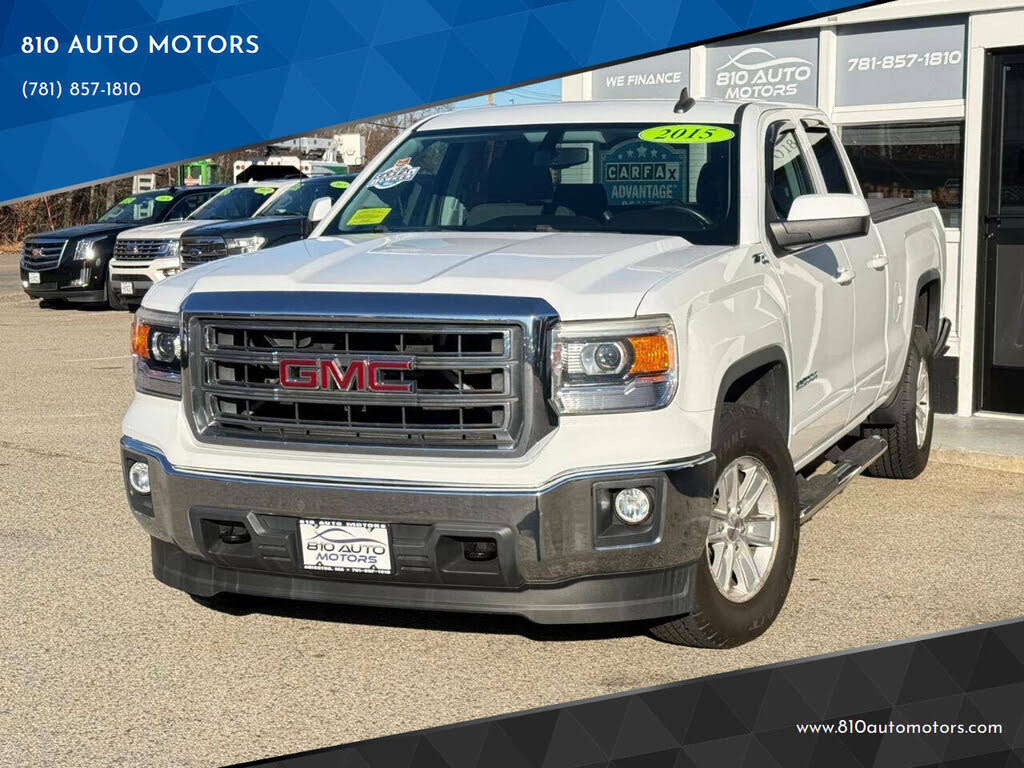 2015 GMC Sierra 1500 SLE Double Cab 4WD