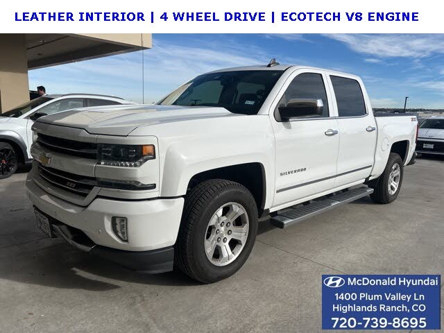 2018 Chevrolet Silverado 1500 LTZ Crew Cab 4WD