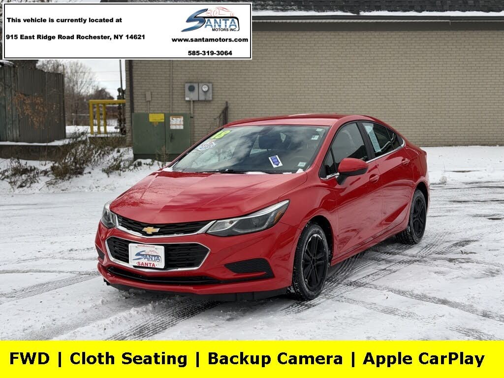 2018 Chevrolet Cruze LT Sedan FWD