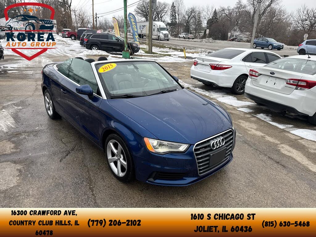 2015 Audi A3 2.0T quattro Premium Cabriolet AWD