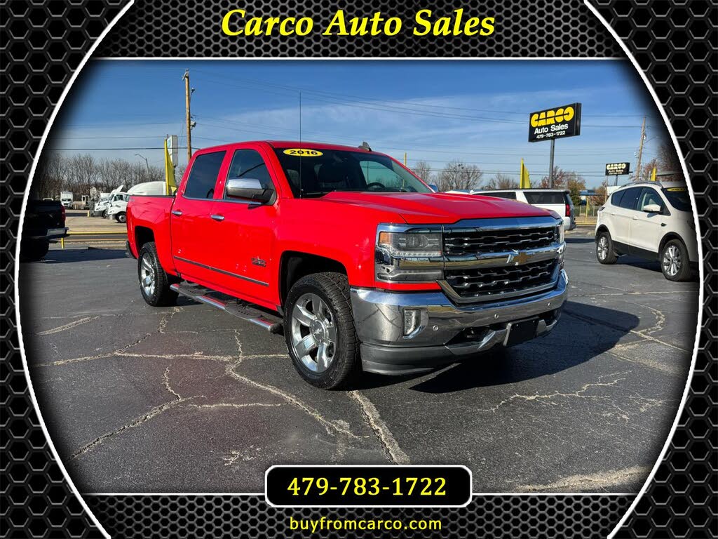 2016 Chevrolet Silverado 1500 LTZ Crew Cab 4WD