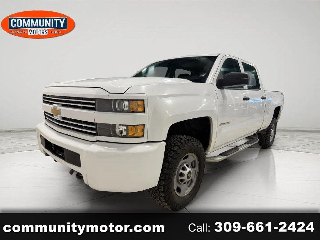 2017 Chevrolet Silverado 2500HD Work Truck Crew Cab 4WD