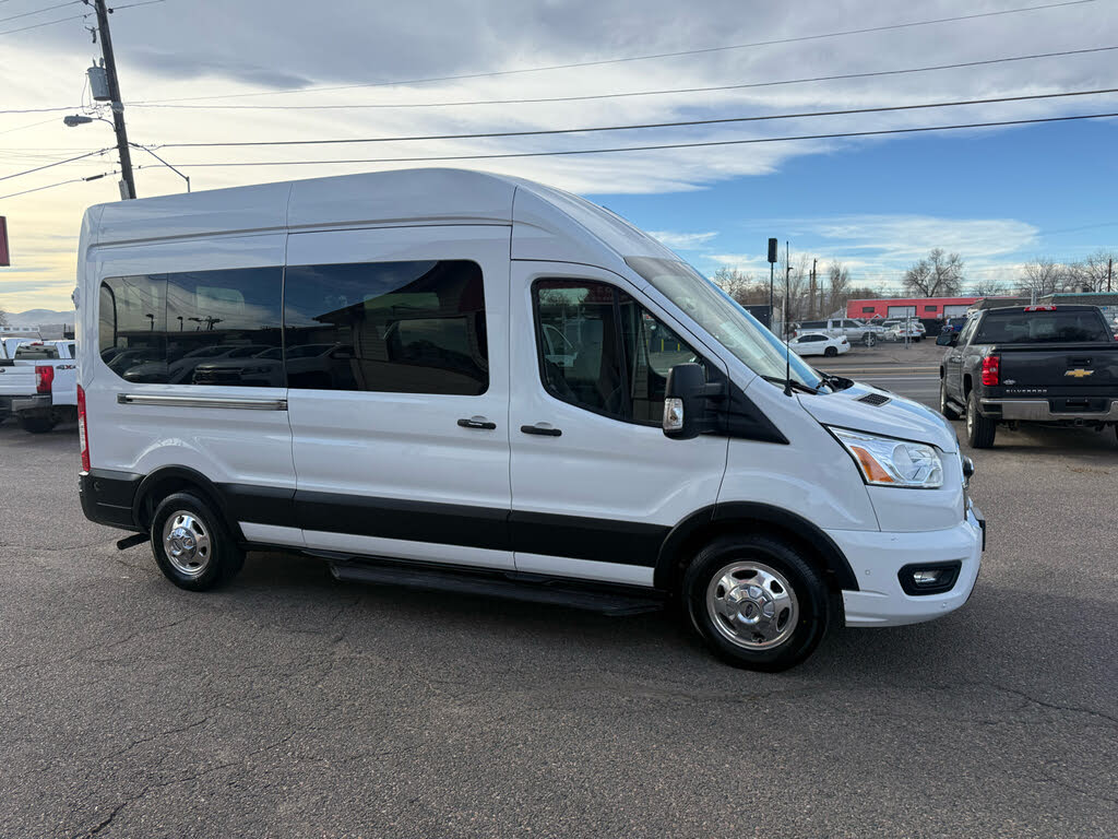 2020 Ford Transit Passenger 350 XLT High Roof LWB AWD with Sliding Passenger-Side Door