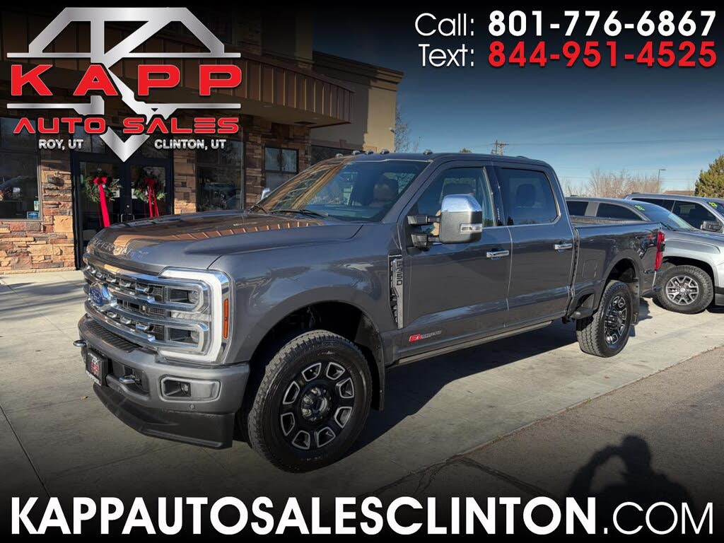 2024 Ford F-350 Super Duty Platinum Crew Cab 4WD