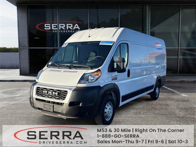 2021 RAM ProMaster 3500 159 High Roof Extended Cargo Van FWD