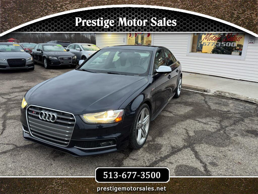 2013 Audi S4 3.0T quattro Premium Plus Sedan AWD