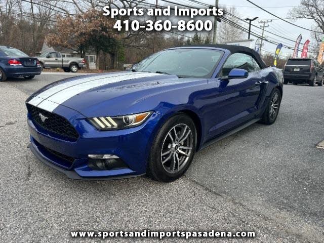 2016 Ford Mustang EcoBoost Premium Convertible RWD