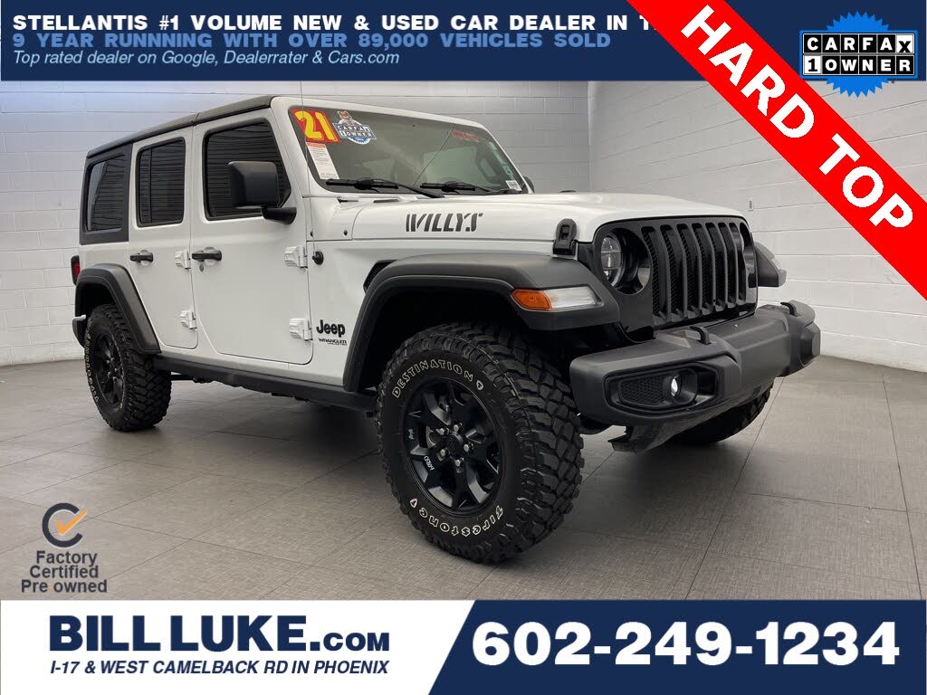 2021 Jeep Wrangler Unlimited Willys 4WD