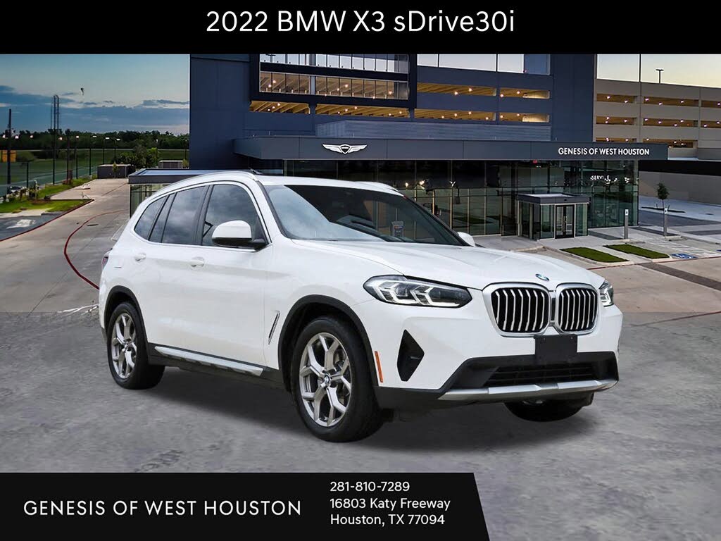 2022 BMW X3 sDrive30i RWD