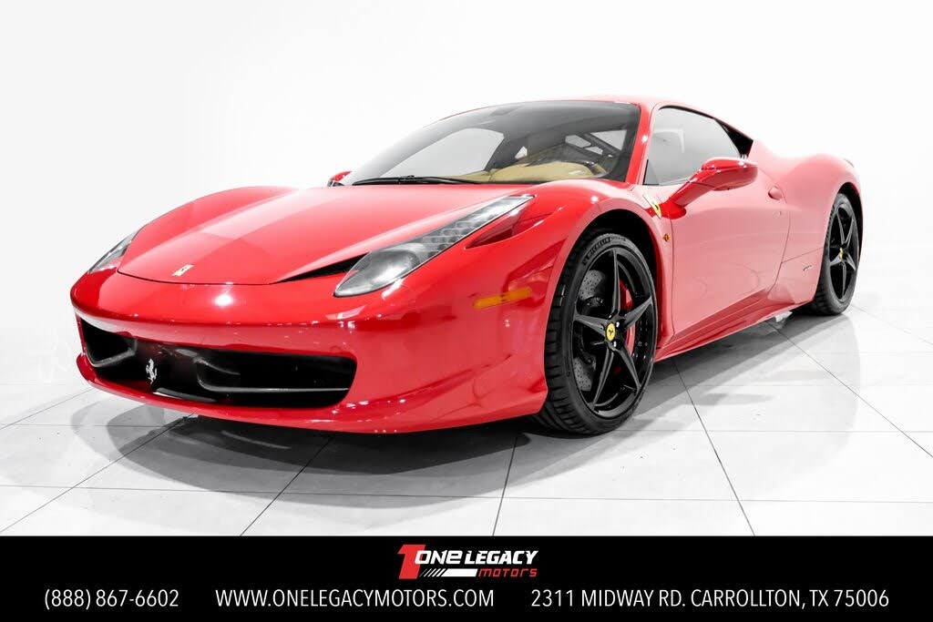 2012 Ferrari 458 Italia Coupe RWD