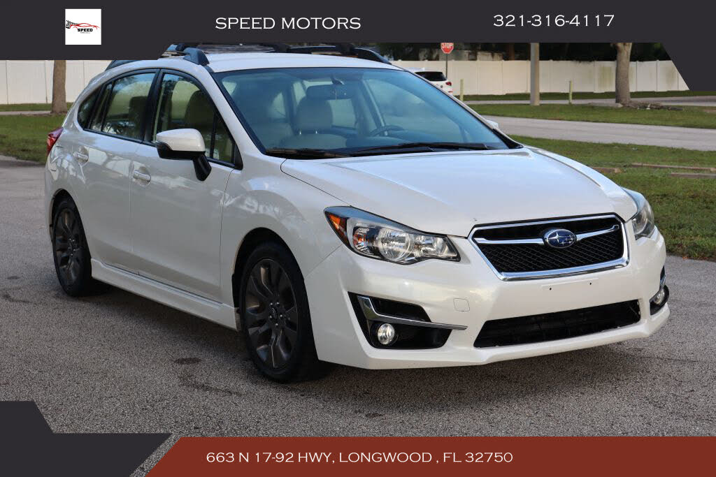2016 Subaru Impreza 2.0i Sport Premium Hatchback AWD