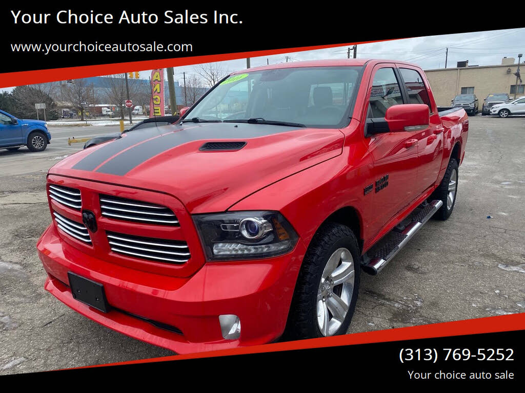 2016 RAM 1500 Sport Crew Cab 4WD