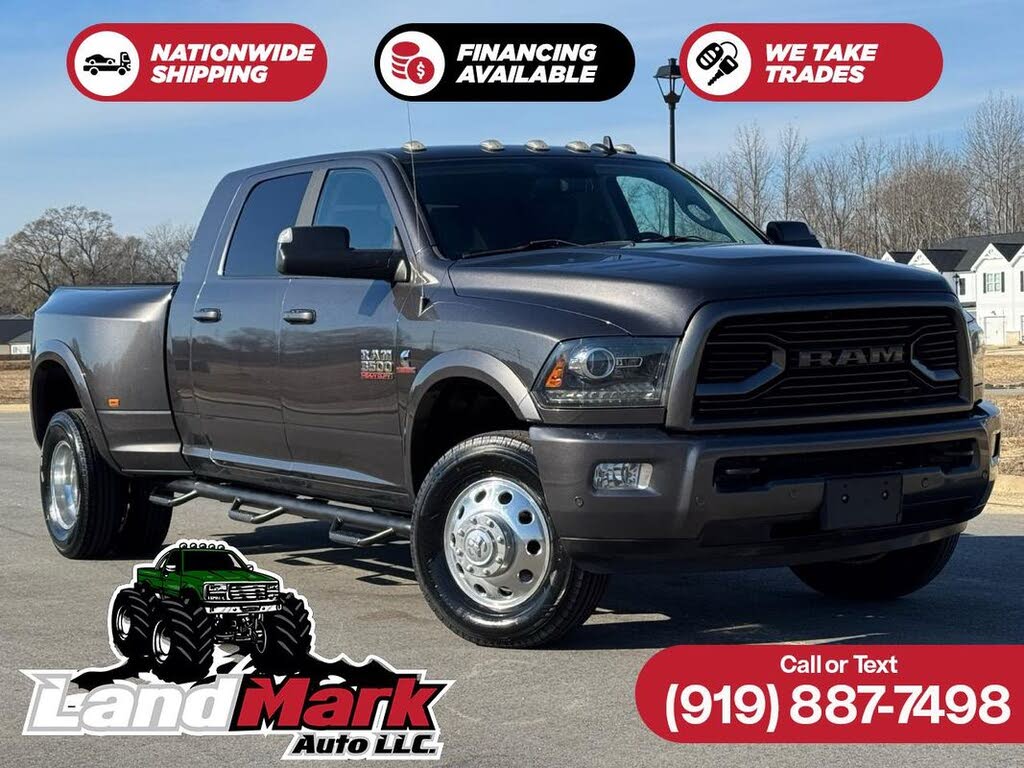 2018 RAM 3500 Laramie Mega Cab DRW 4WD