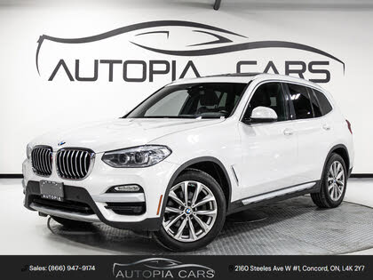 2018 BMW X3 xDrive30i AWD
