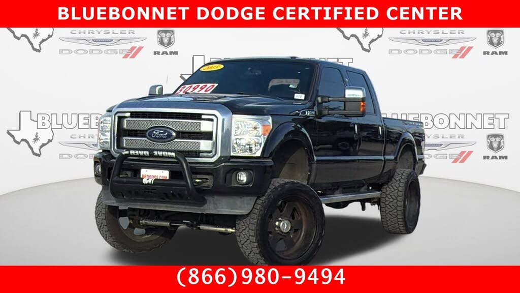2015 Ford F-250 Super Duty Platinum Crew Cab 4WD