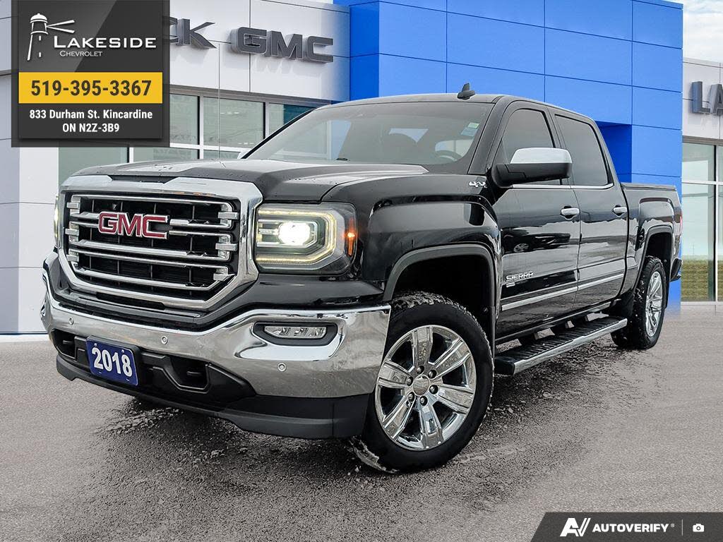 2018 GMC Sierra 1500 SLT Crew Cab 4WD