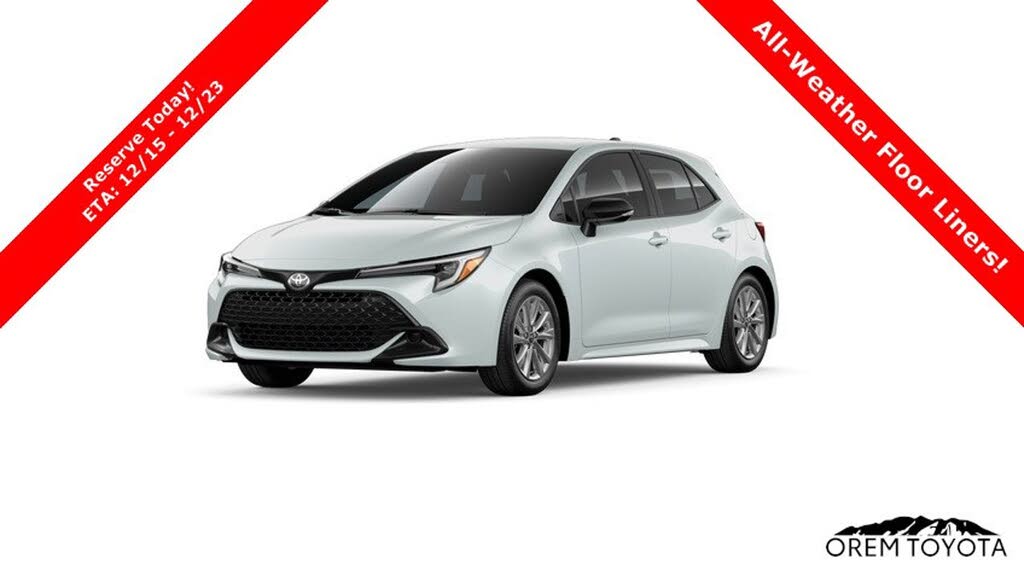 2026 Toyota Corolla Hatchback SE FWD