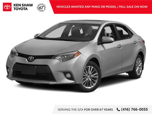 Toyota Corolla LE 2014