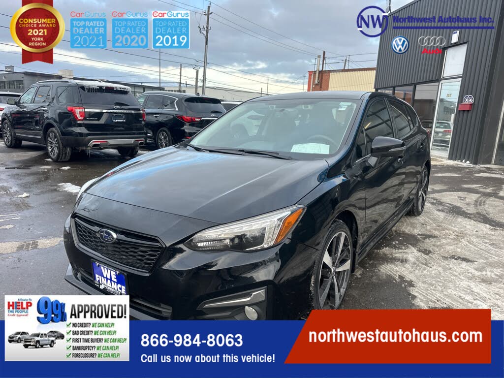 2018 Subaru Impreza 2.0i Sport-tech Hatchback AWD with EyeSight Package