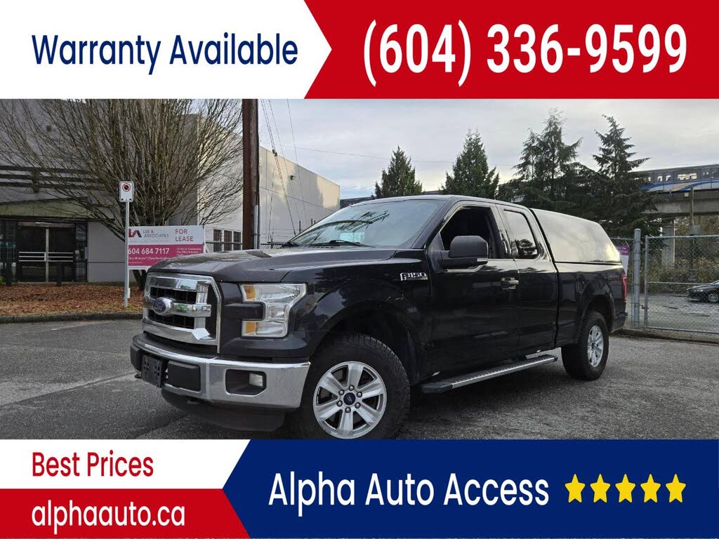 2015 Ford F-150 XLT SuperCab 4WD