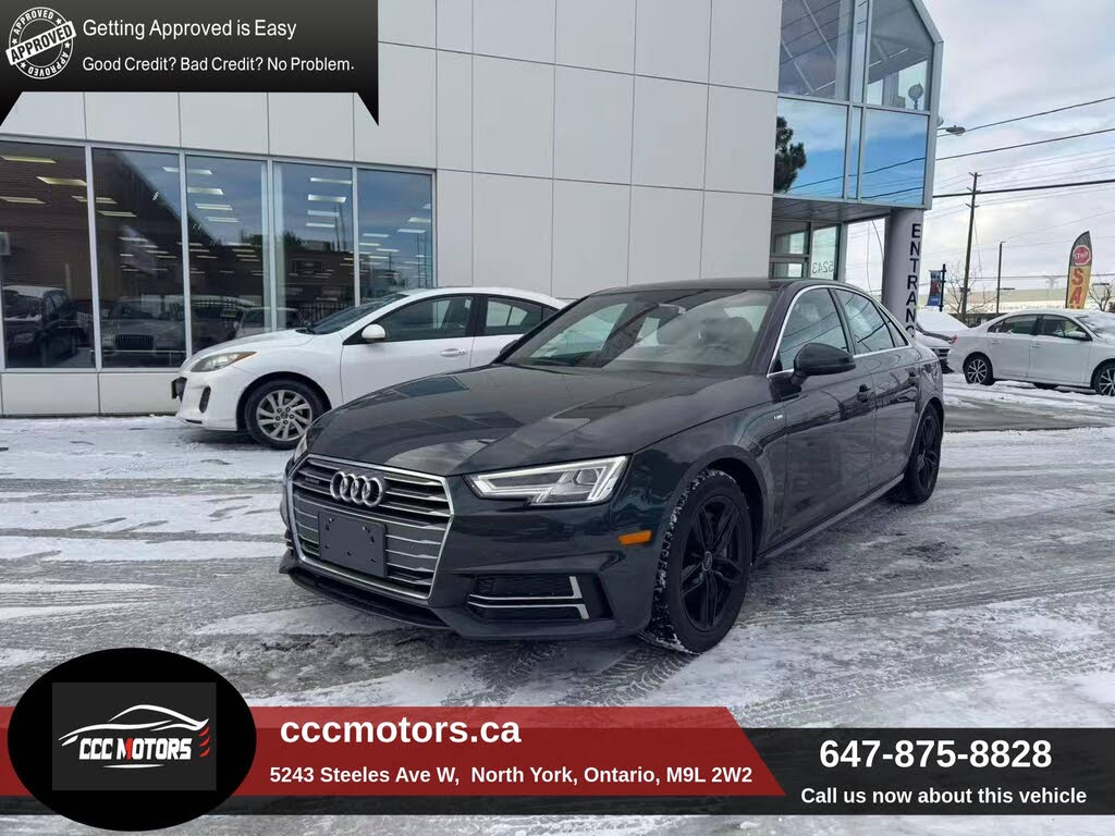 2018 Audi A4 2.0 TFSI quattro Progressiv AWD