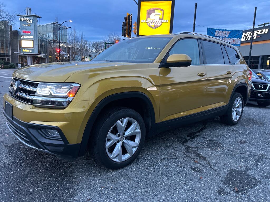 2018 Volkswagen Atlas 3.6L Comfortline 4Motion