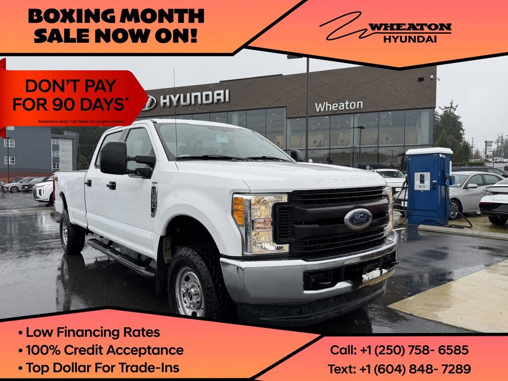 2017 Ford F-350 Super Duty XL Crew Cab 4WD