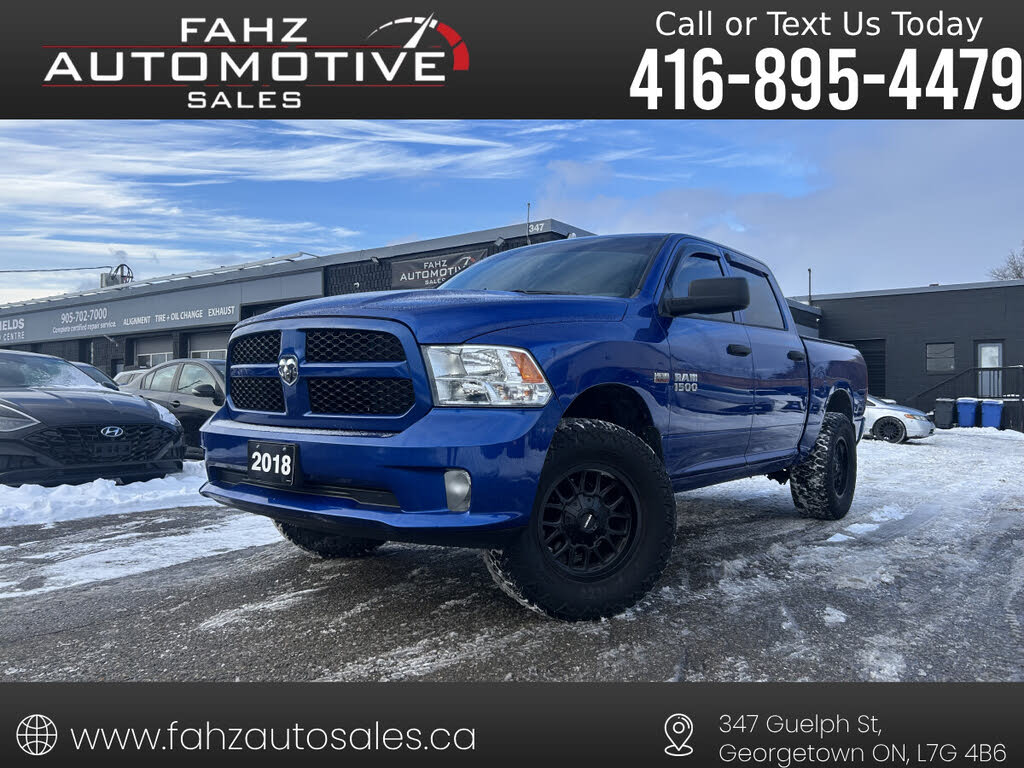 2018 RAM 1500 Express Crew Cab 4WD