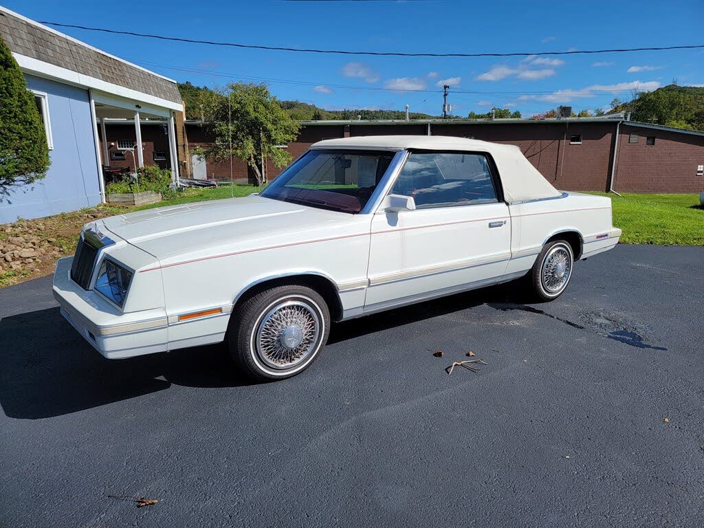 1983 Chrysler Le Baron Base Convertible
