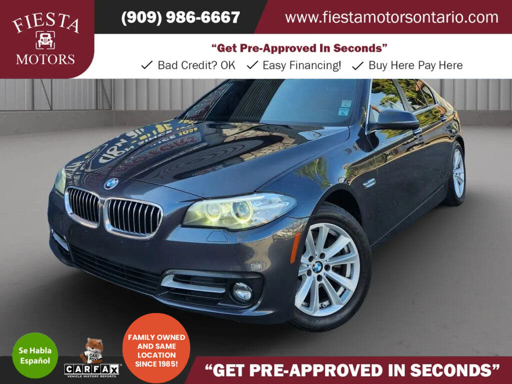 2016 BMW 5 Series 528i Sedan RWD