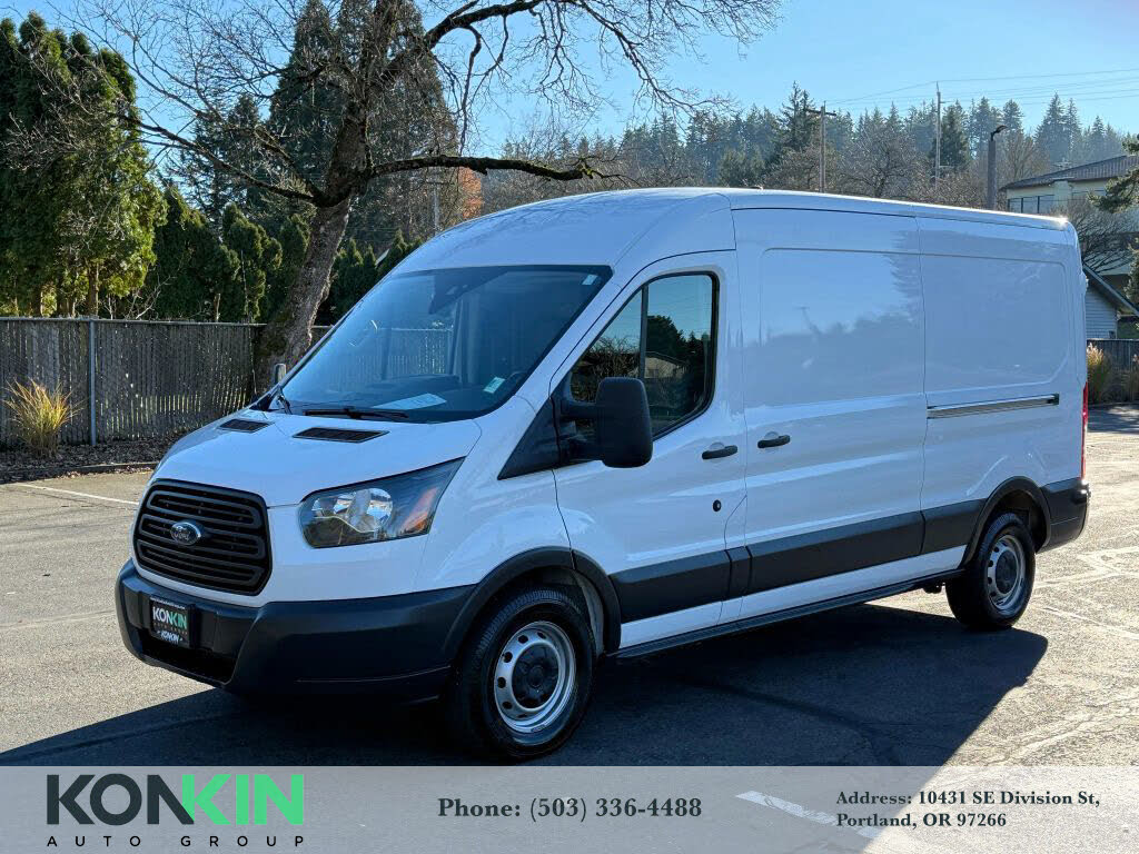 2018 Ford Transit Cargo 250 4dr LWB Medium Roof Cargo Van with Dual Sliding Side Doors