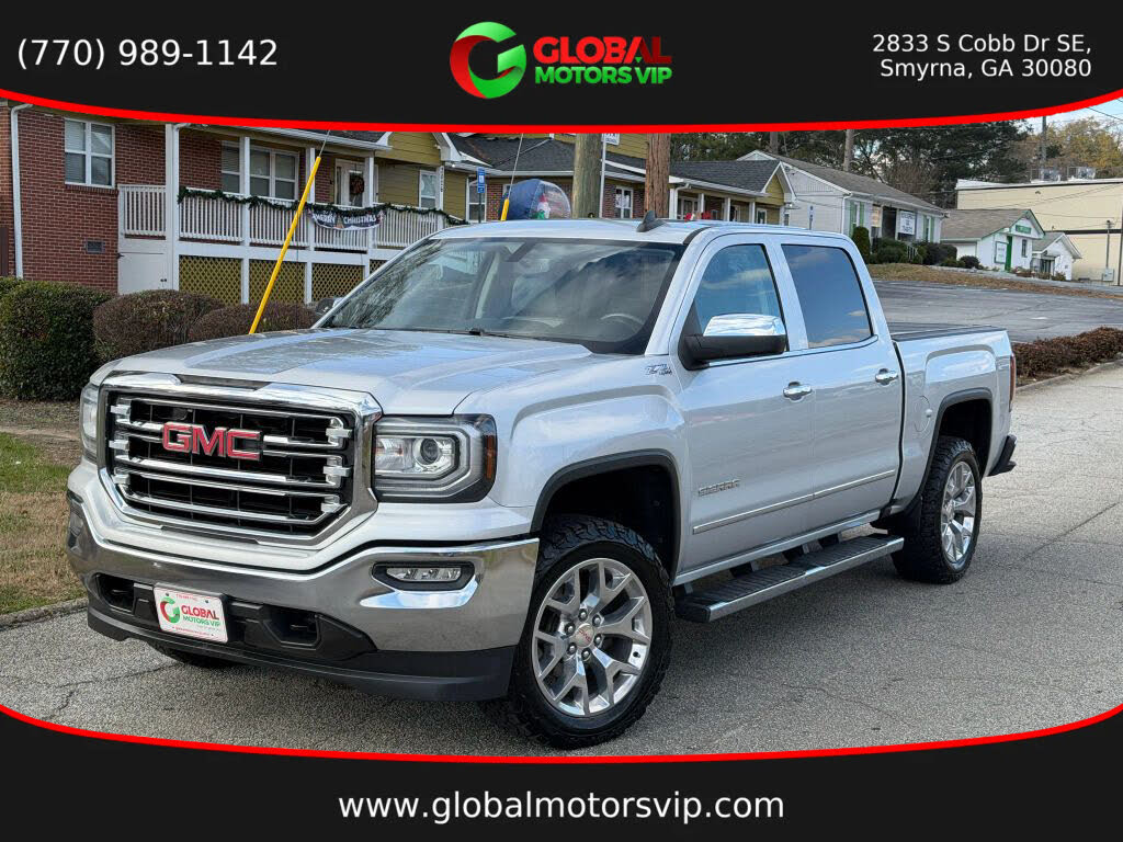 2018 GMC Sierra 1500 SLT Crew Cab 4WD