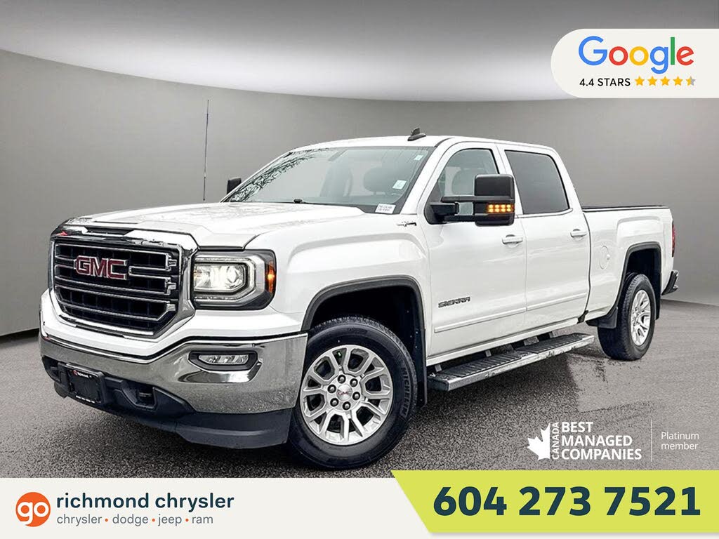 2018 GMC Sierra 1500 SLE Crew Cab 4WD