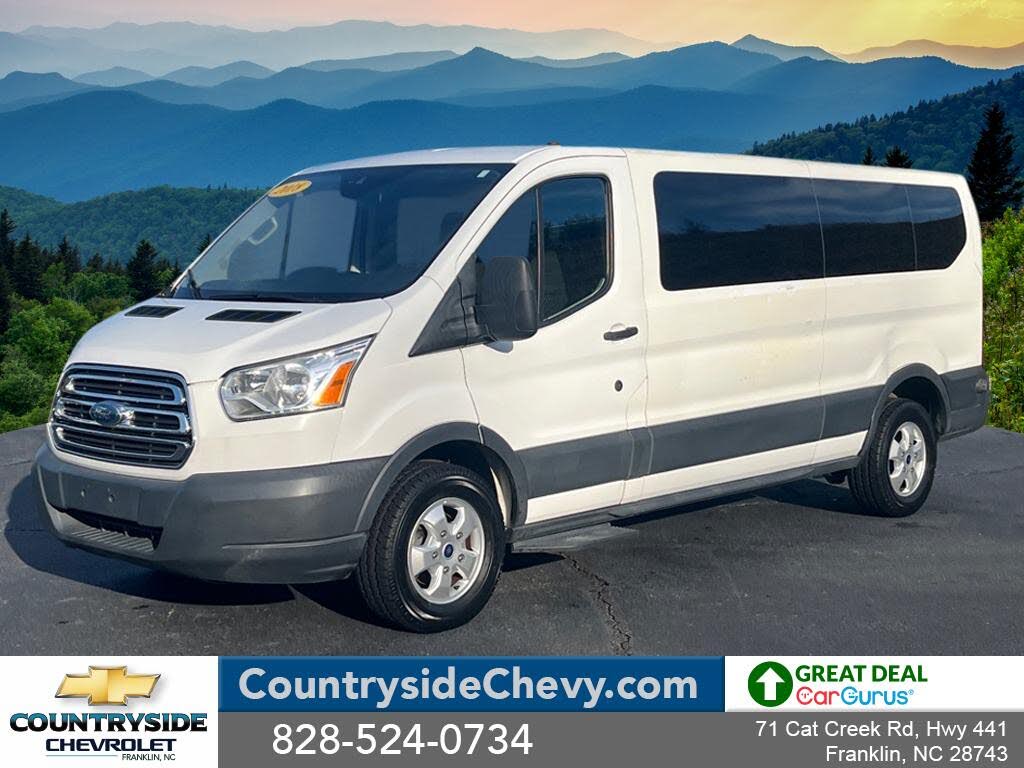 2018 Ford Transit Passenger 350 XLT Low Roof LWB RWD with Sliding Passenger-Side Door