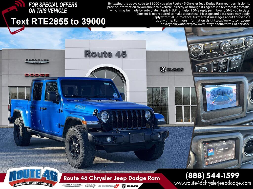 2022 Jeep Gladiator Willys Crew Cab 4WD