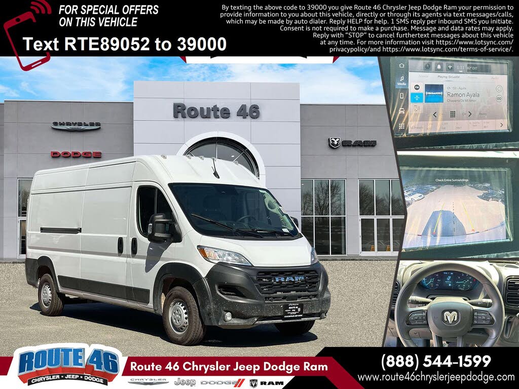 2025 RAM ProMaster 1500 Tradesman 136 High Roof Cargo Van FWD