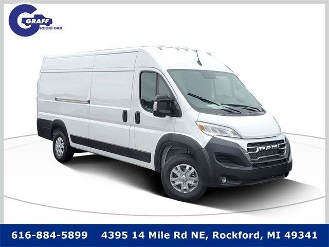 2024 RAM ProMaster 3500 SLT 159 WB High Roof Extended Cargo Van FWD