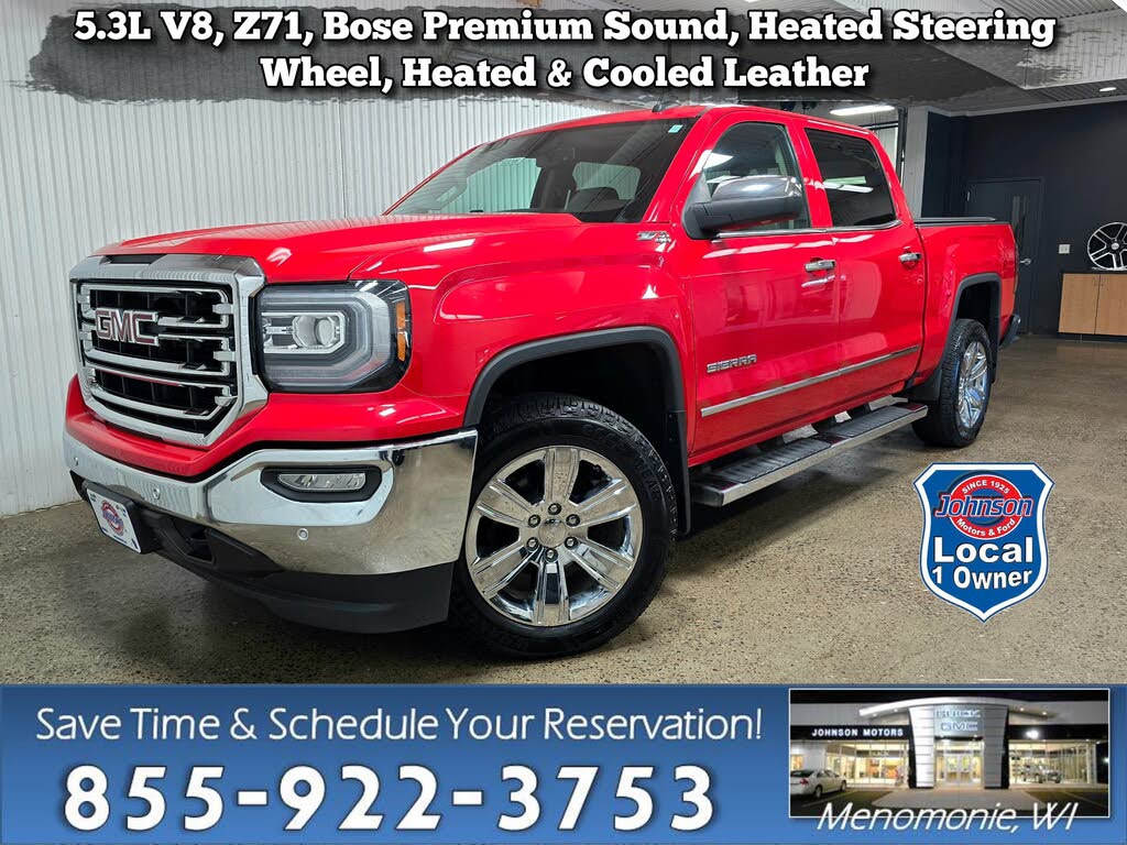 2018 GMC Sierra 1500 SLT Crew Cab 4WD