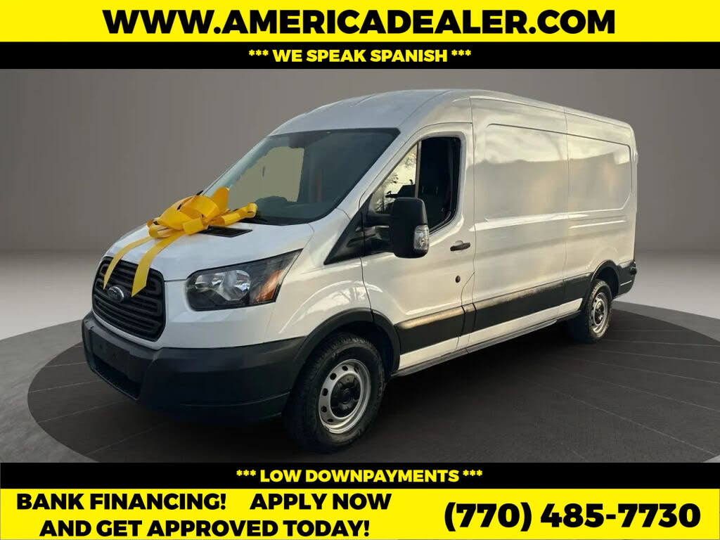 2017 Ford Transit Cargo 250 3dr LWB Medium Roof Cargo Van with Sliding Passenger Side Door