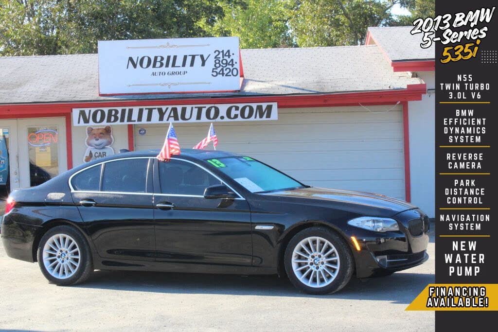 2013 BMW 5 Series 535i Sedan RWD