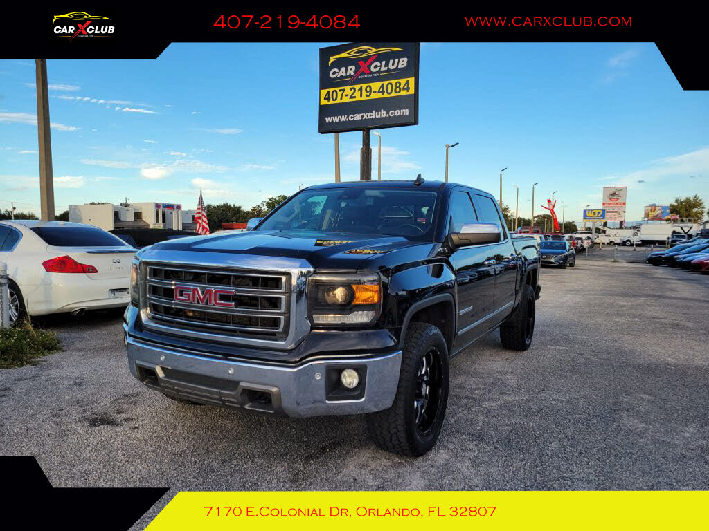 2015 GMC Sierra 1500 SLT Crew Cab 4WD