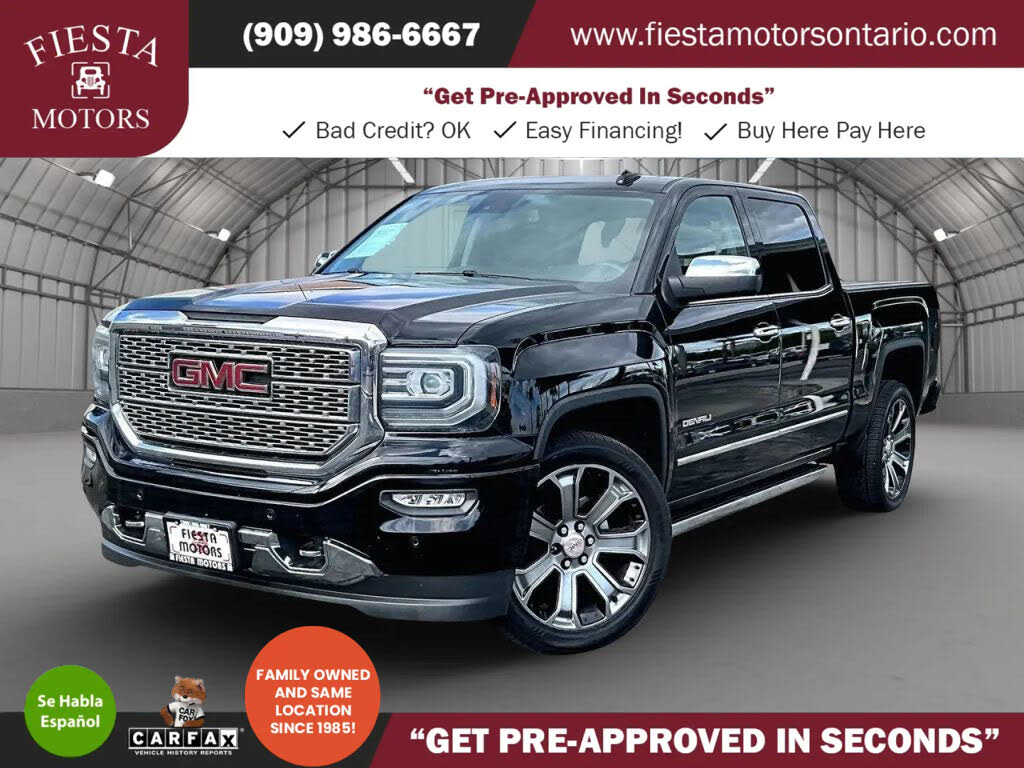 2016 GMC Sierra 1500 Denali Crew Cab 4WD