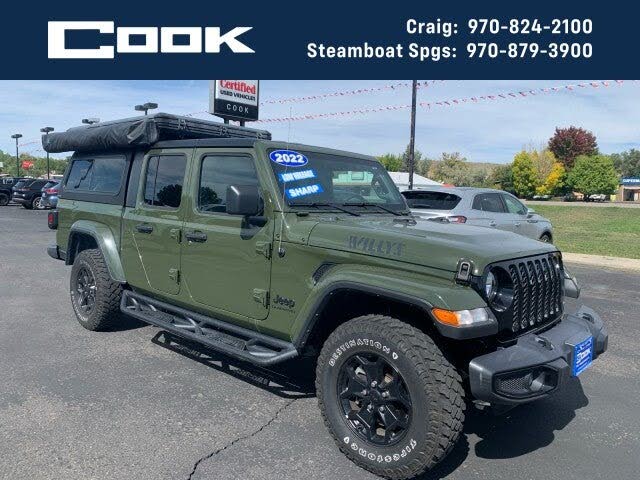 2022 Jeep Gladiator Willys Crew Cab 4WD