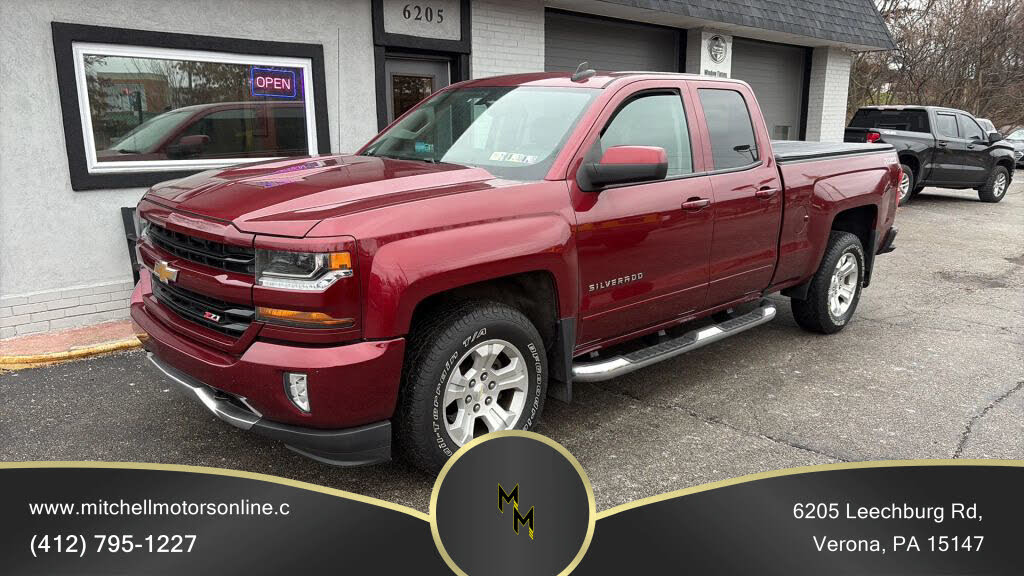 2017 Chevrolet Silverado 1500 LT Z71 Double Cab 4WD