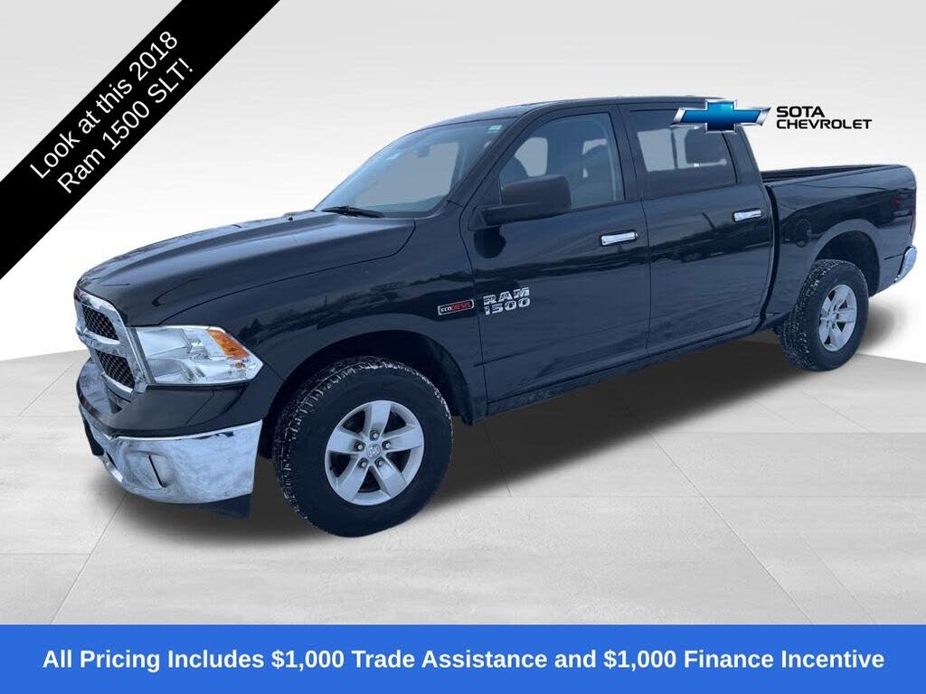 2018 RAM 1500 SLT Crew Cab 4WD