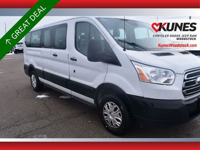 2019 Ford Transit Passenger 350 XLT Low Roof LWB RWD with 60/40 Passenger-Side Doors